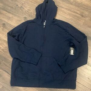 Mens Navy Hoodie